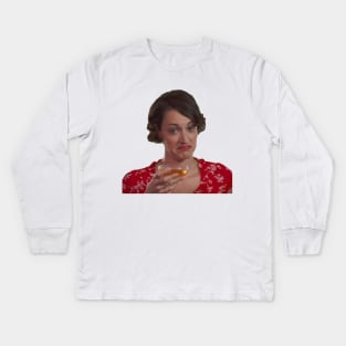 Fleabag - I'll Drink to That Kids Long Sleeve T-Shirt